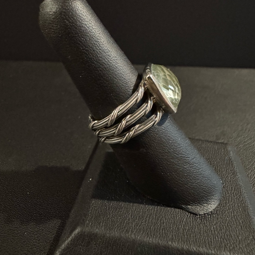 Peter Thomas Roth Sterling Silver and Prasiolite Ring - Picture 2 of 8